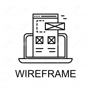 Wireframe image